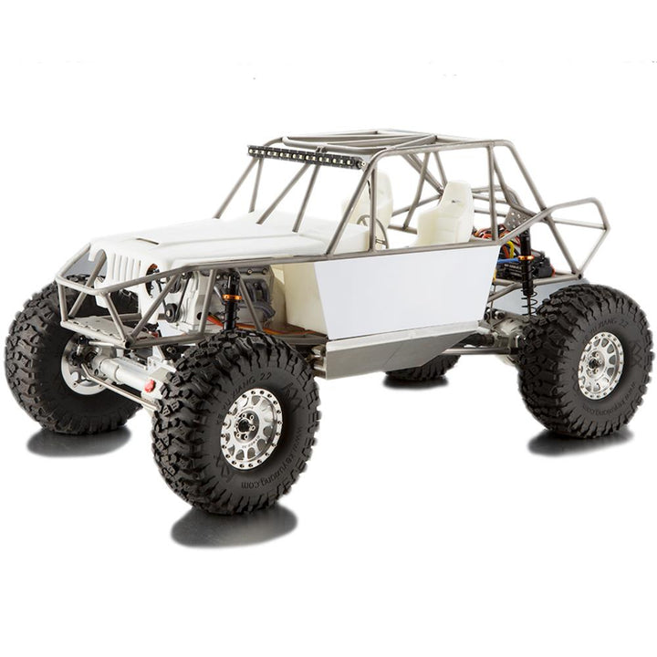 Unassembled Kit 1,8 4WD Rc Car Metal 2 Speed Gear Case Crawler with Motor Servo Image 1