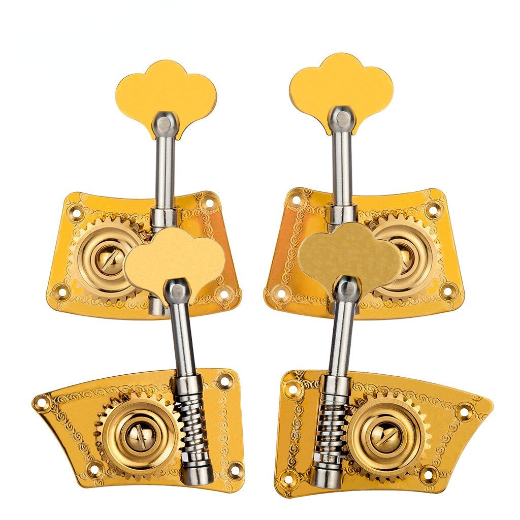 Upright Bass Single Tuner Machine Pegs Brass Material 4,4 3,4 Double Tuning SET Image 1