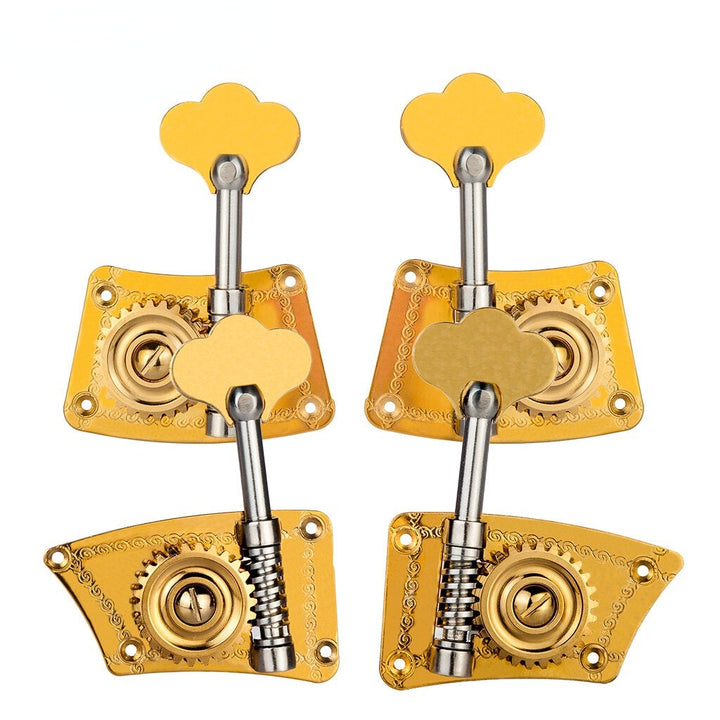 Upright Bass Single Tuner Machine Pegs Brass Material 4,4 3,4 Double Tuning SET Image 1