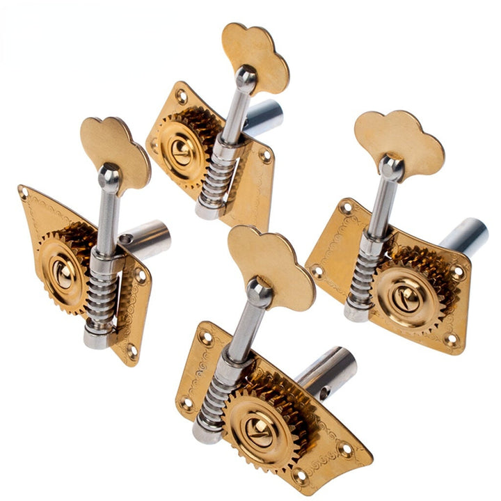 Upright Bass Single Tuner Machine Pegs Brass Material 4,4 3,4 Double Tuning SET Image 2