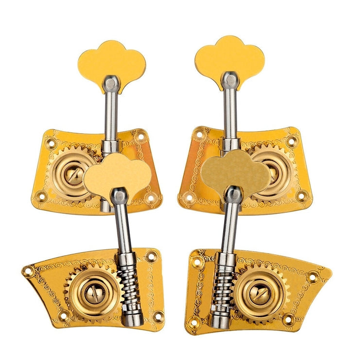Upright Bass Single Tuner Machine Pegs Brass Material 4,4 3,4 Double Tuning SET Image 3