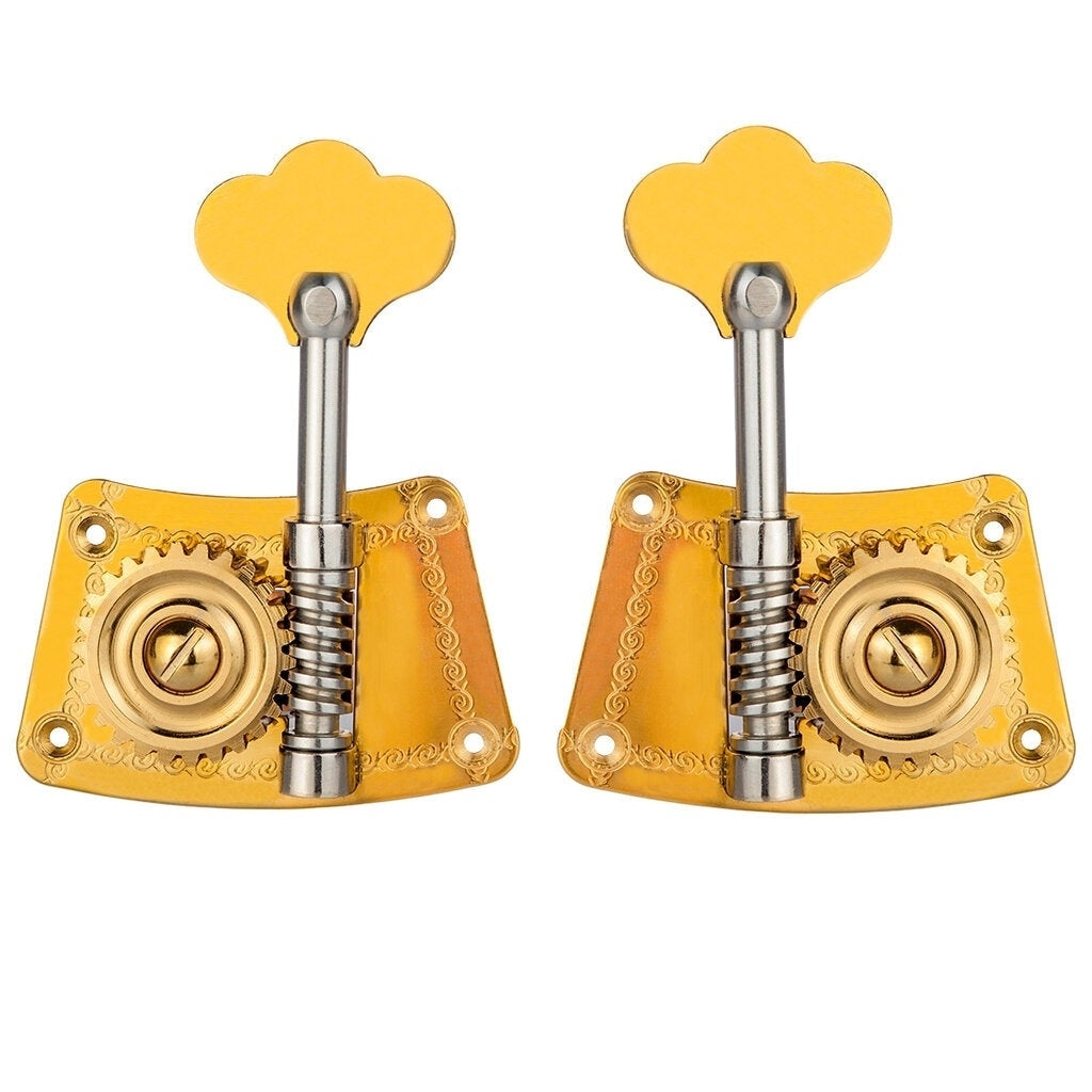 Upright Bass Single Tuner Machine Pegs Brass Material 4,4 3,4 Double Tuning SET Image 7