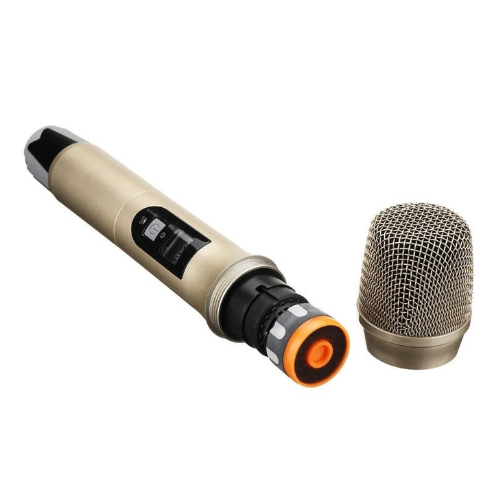 USB FM Karaoke Handheld Microphone KTV Professional Player PC Mic Speaker Image 3