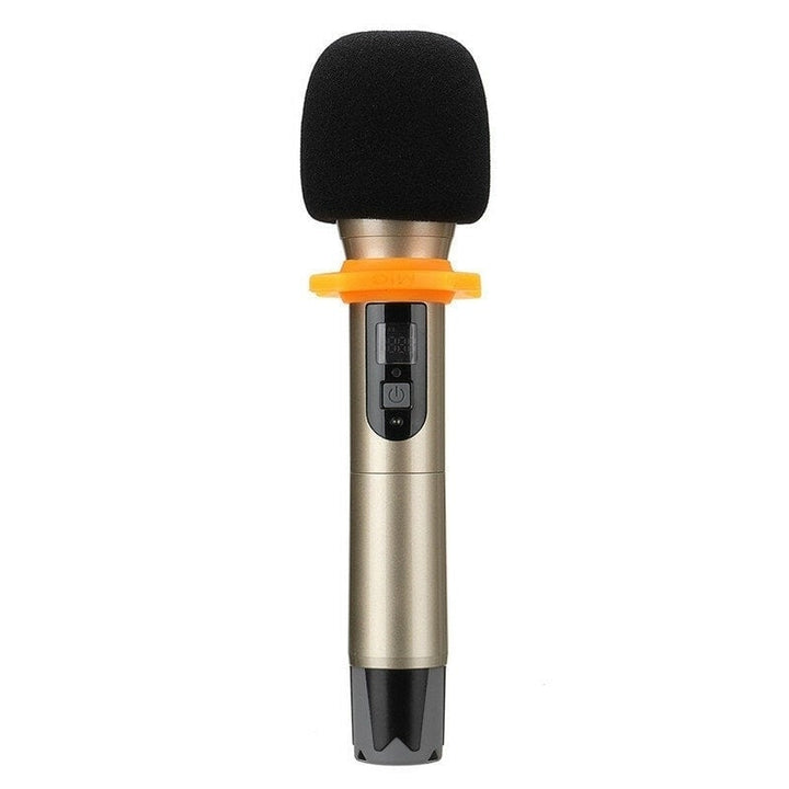 USB FM Karaoke Handheld Microphone KTV Professional Player PC Mic Speaker Image 1
