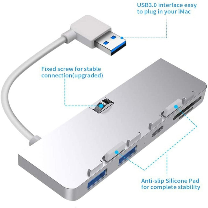 USB-C Hub Docking Station Adapter with 2USB 3.0 1USB-C 1Micro SD 1SD for iMac Pro 20171820 Image 8