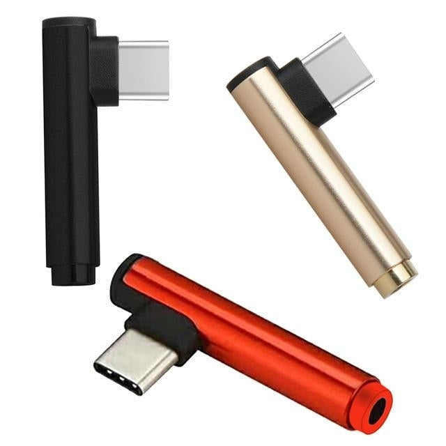 USB Type C To 3.5mm AUX Audio Jack Cable Converter Type C USB-C To 3.5mm Adapter for 6 Image 1