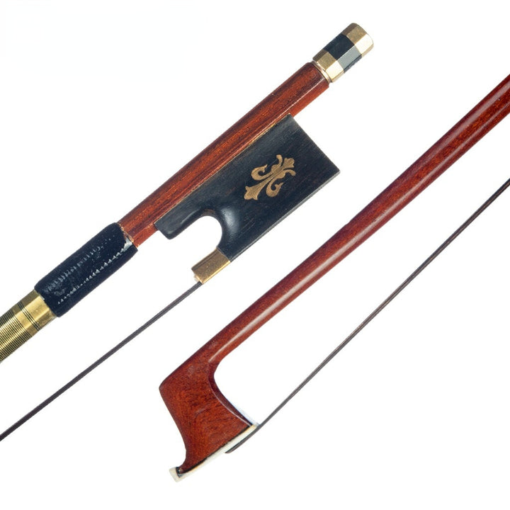 Violin Bow 4,4 Size Brazilwood Stick Lizard Skin Grip Black Mongolia Horsehair WEbony Frog Well Balanced Image 1