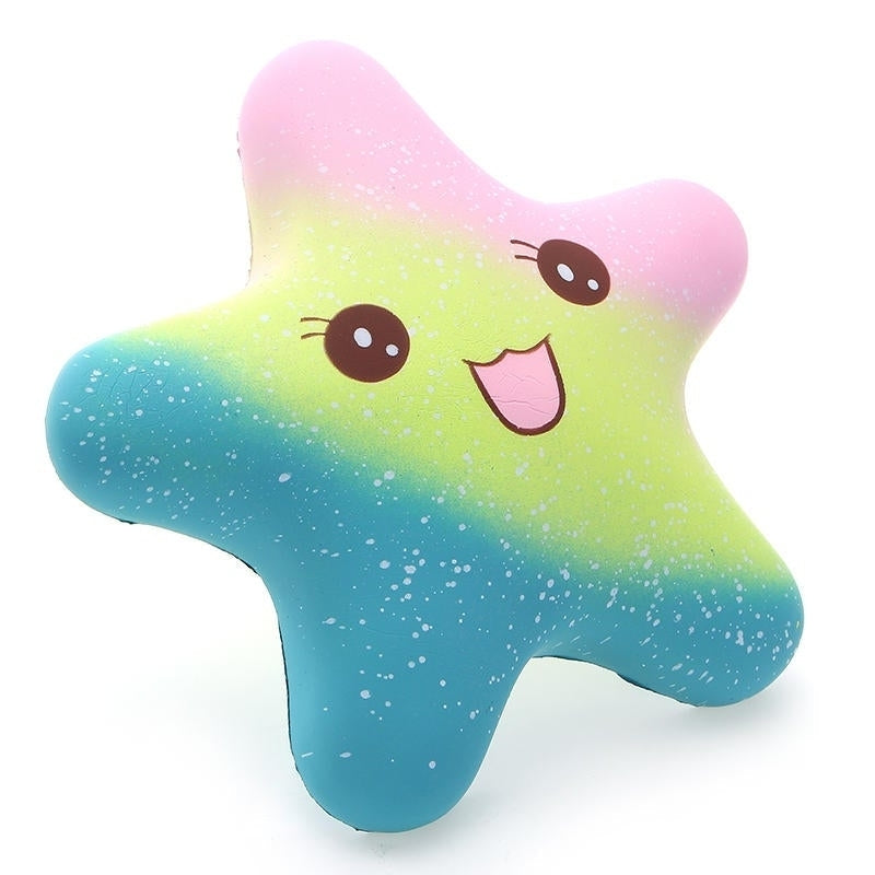 Vlampo Squishy Starfish Luminous Glow In Dark Licensed Slow Rising Original Packaging Collection Gift Toy Image 4