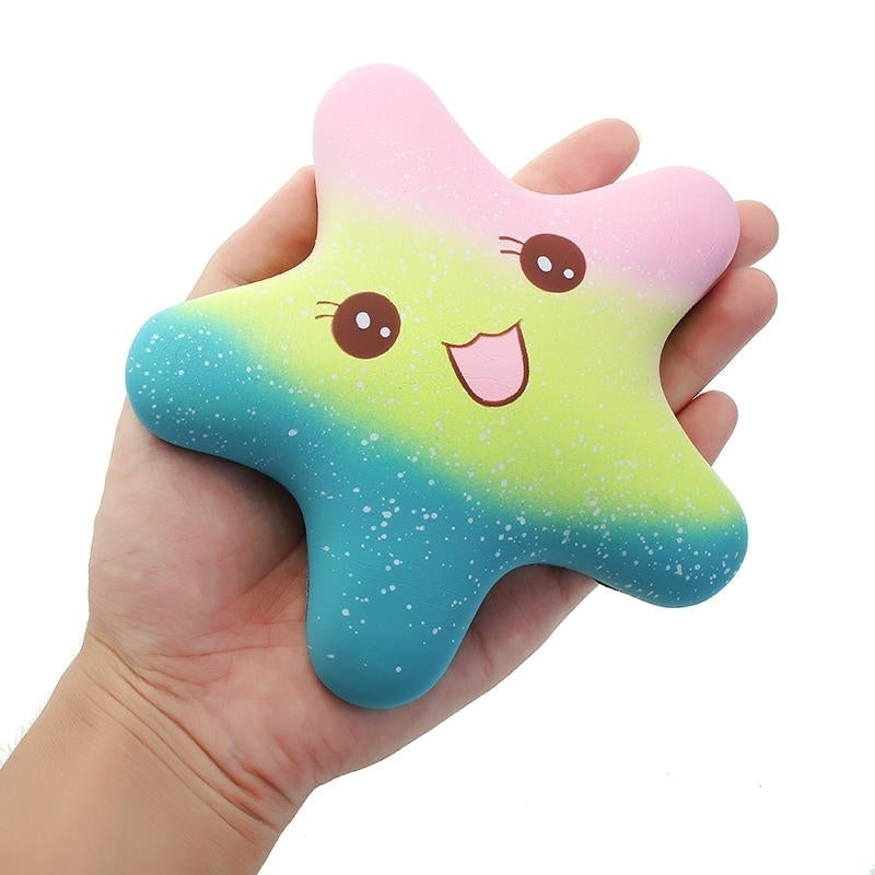 Vlampo Squishy Starfish Luminous Glow In Dark Licensed Slow Rising Original Packaging Collection Gift Toy Image 7