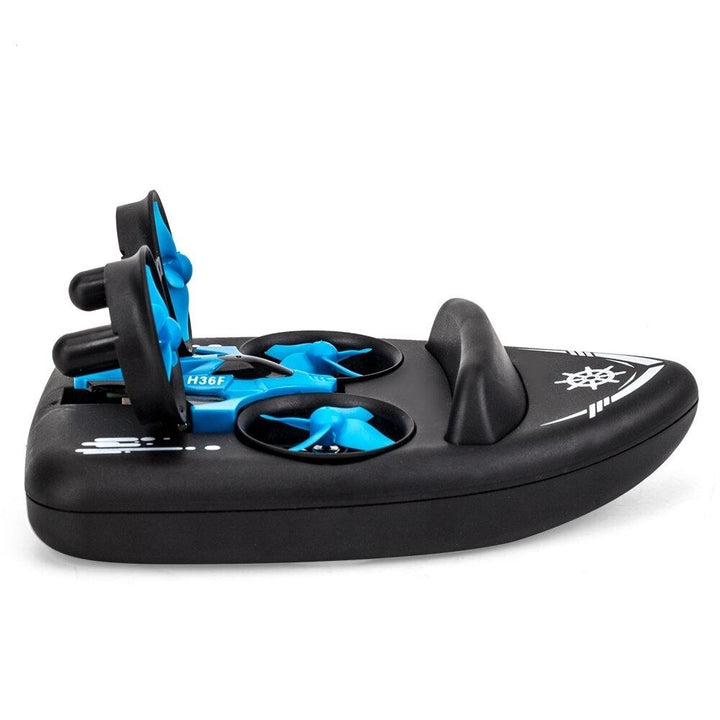 with Two Batteries 1,20 2.4G 3 In 1 RC Boat Vehicle Flying Drone Land Driving RTR Model Image 3