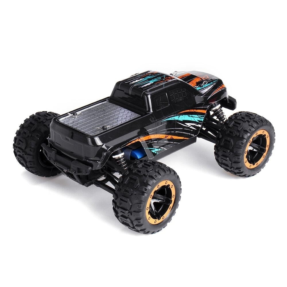 With Two Battery 1,16 2.4G 4WD 45km,h Brushless RC Car LED Light Off-Road Truck RTR Model Image 4