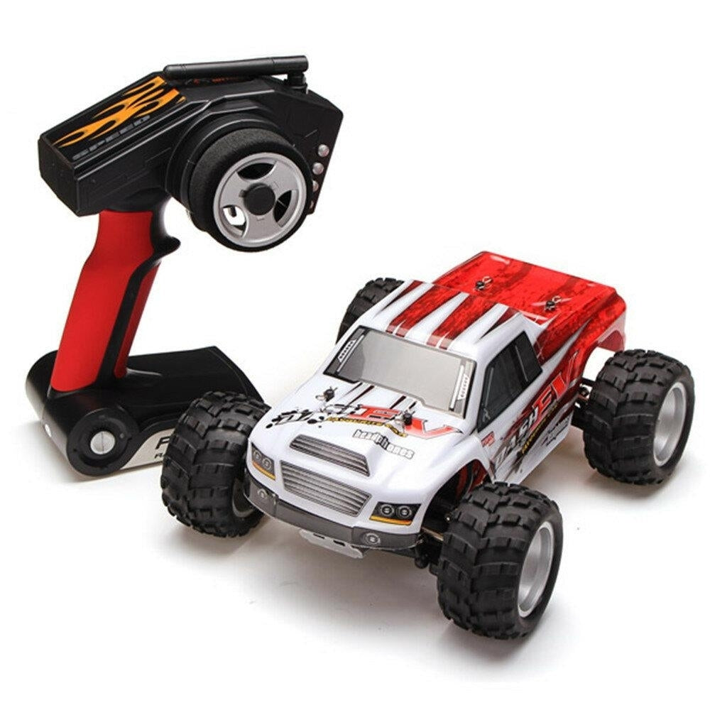 With Two Batteries 1,18 2.4G 4WD Monster Truck RC Car 70km,h RTR Model Image 4