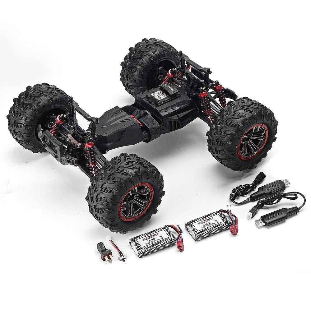 With Two Battery Motor 1,10 2.4G 4WD 46km,h RC Car Vehicles Short Course Truck Model Image 2