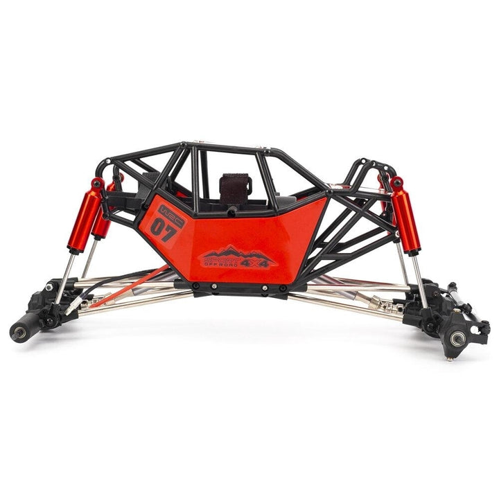 Wheelbase Rock Car Chassis With Tube Roll Cage Electric Parts for 1,10 RC Crawler Car Axial SCX10 90046 TRX4 Vechicle Image 7