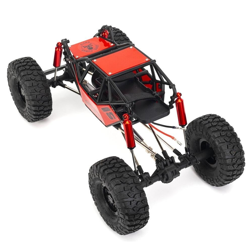 Wheelbase Rock Car Chassis With Tube Roll Cage Electric Parts for 1,10 RC Crawler Car Axial SCX10 90046 TRX4 Vechicle Image 8