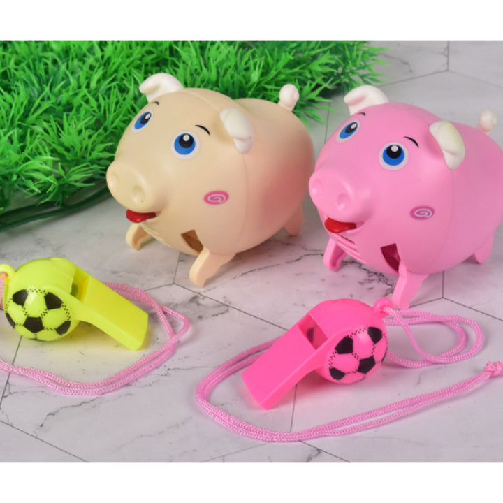 Whistle Pig Voice-activated Induction Electric Childrens Toys Lighting Music Whistling Can Run Image 3