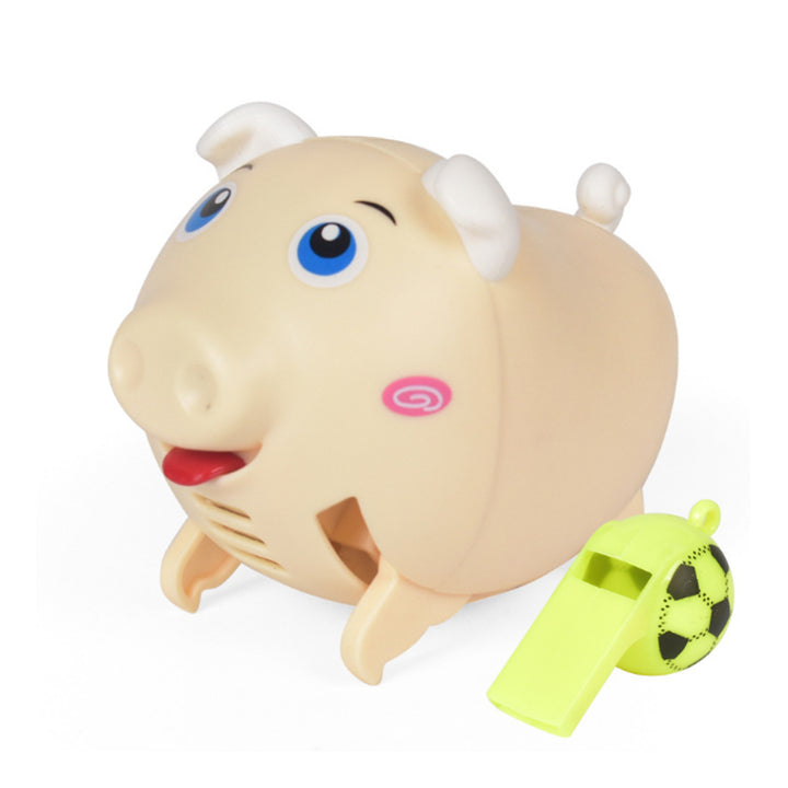 Whistle Pig Voice-activated Induction Electric Childrens Toys Lighting Music Whistling Can Run Image 6