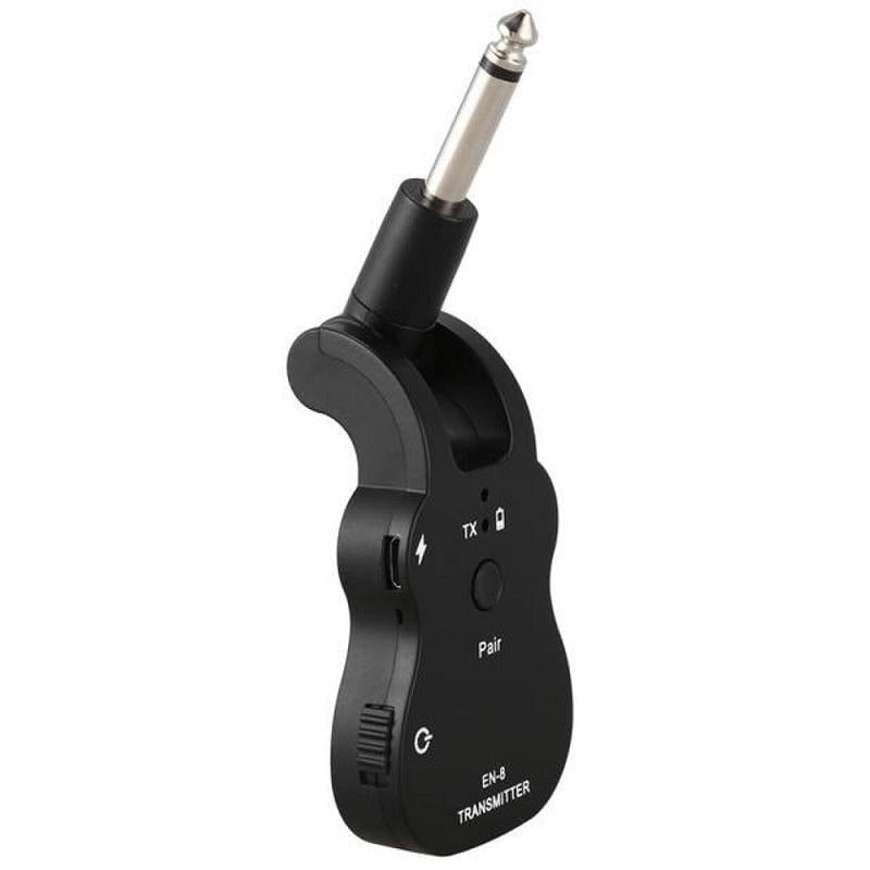 Wireless Audio Transmitter Receiver System Pick Up for Electric Guitar Bass Violin Image 7