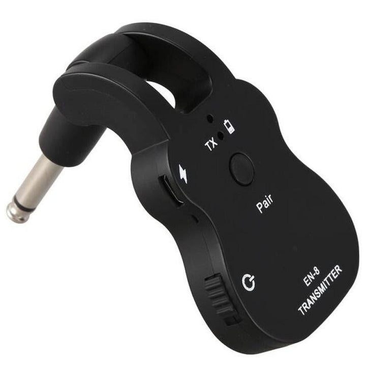 Wireless Audio Transmitter Receiver System Pick Up for Electric Guitar Bass Violin Image 9