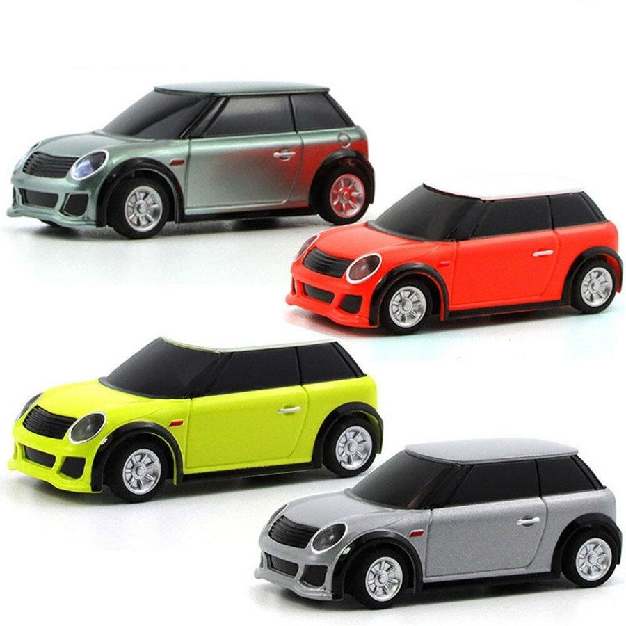 Without Transmitter 2.4G 2WD Fully Proportional Control Mini RC Car LED Light Vehicles Model Kids Toys Image 1