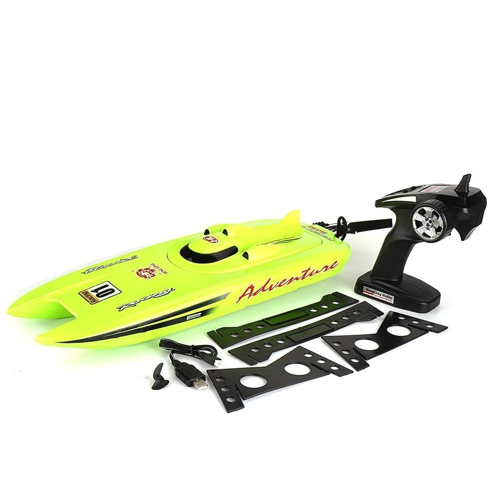 With 2 Batteries 53cm 2.4G 30km,h Electric RC Boat Water Cooling RTR Model Image 8