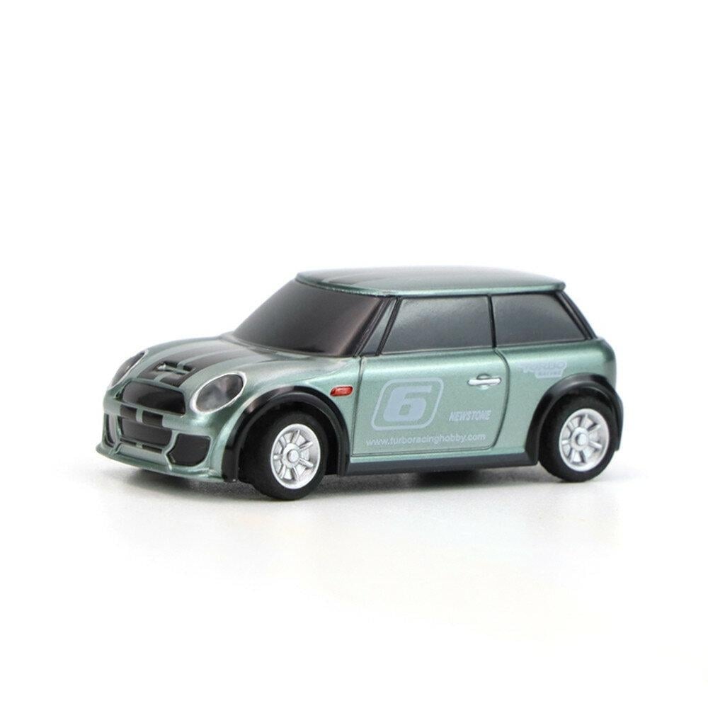 Without Transmitter 2.4G 2WD Fully Proportional Control Mini RC Car LED Light Vehicles Model Kids Toys DTTT Image 1