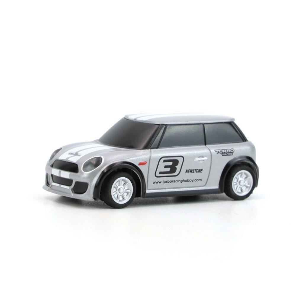 Without Transmitter 2.4G 2WD Fully Proportional Control Mini RC Car LED Light Vehicles Model Kids Toys DTTT Image 1