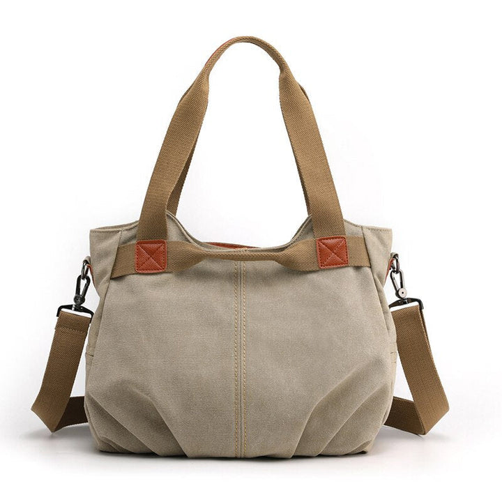 Women Handbag Canvas Female Shoulder Bags Designer Womens Messenger Bags Ladies Casual Bags Clutch Purse Crossbody Purse Image 10