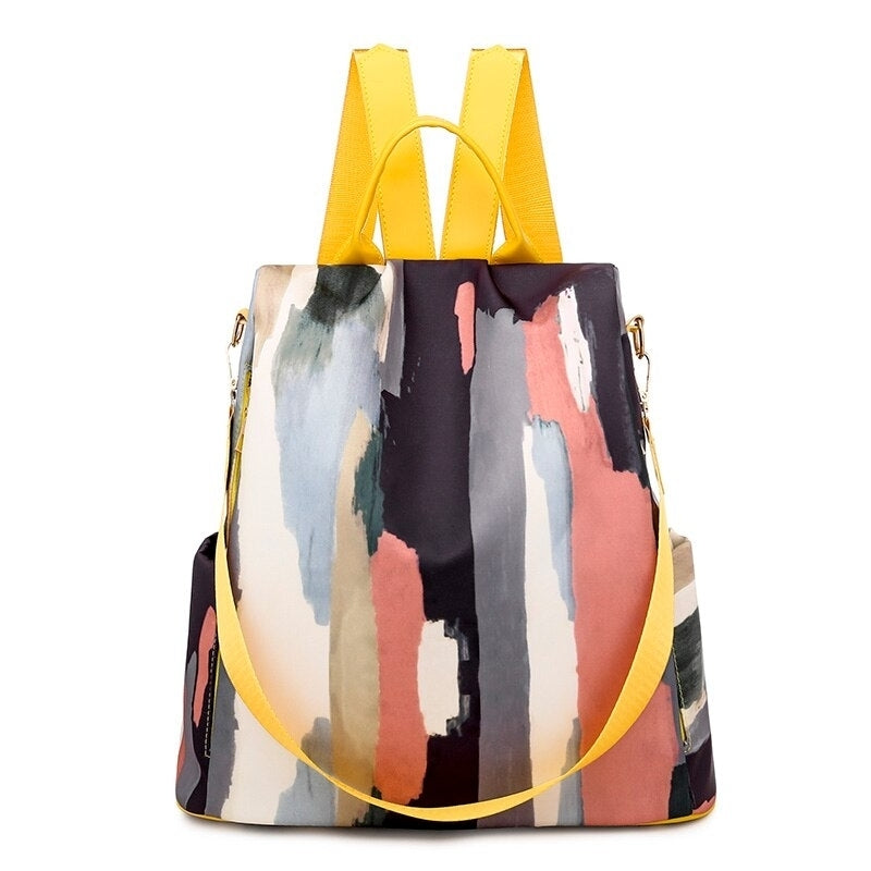 Women Oxford Cloth Shoulder Bag School Bags for Teenage Girls Light Ladies Travel Image 2