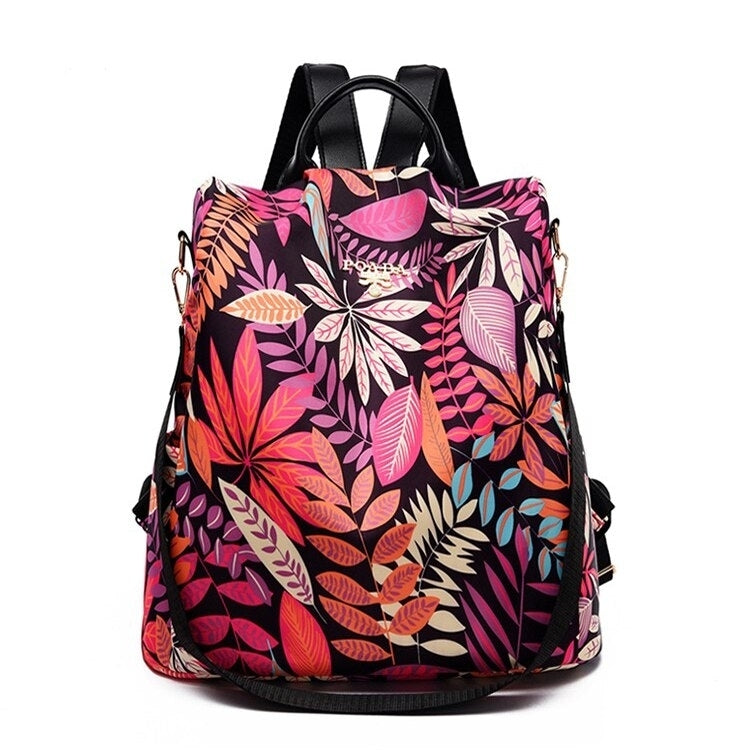 Women Oxford Cloth Shoulder Bag School Bags for Teenage Girls Light Ladies Travel Image 3