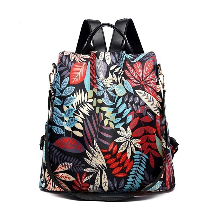 Women Oxford Cloth Shoulder Bag School Bags for Teenage Girls Light Ladies Travel Image 4