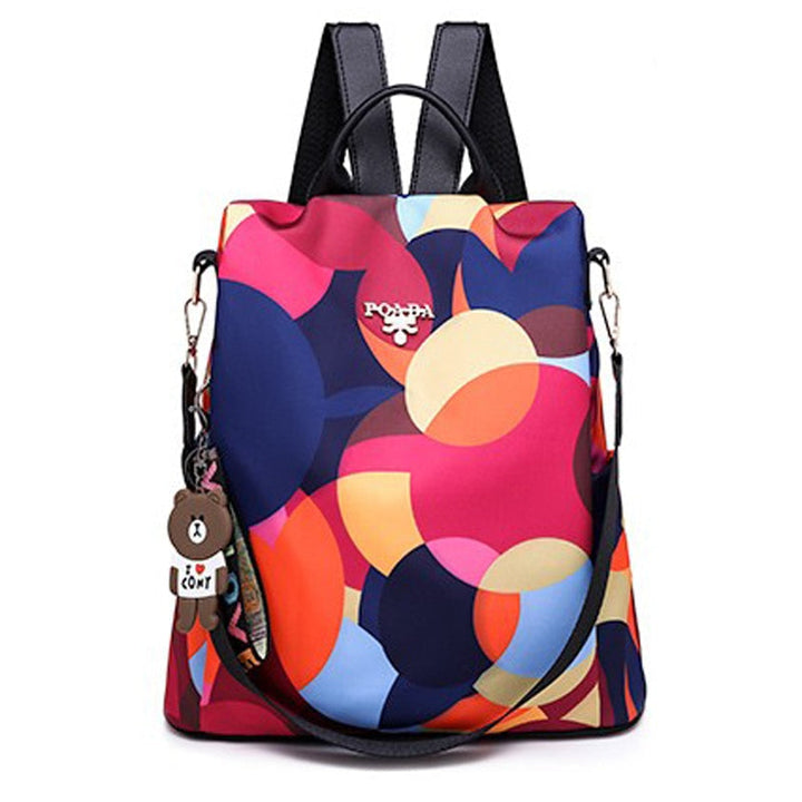 Women Oxford Cloth Shoulder Bag School Bags for Teenage Girls Light Ladies Travel Image 12