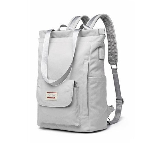 Women Shoulder Bag For Laptop Waterproof Oxford Cloth Notebook Backpack 15.6 Inch Girl Schoolbag Image 1