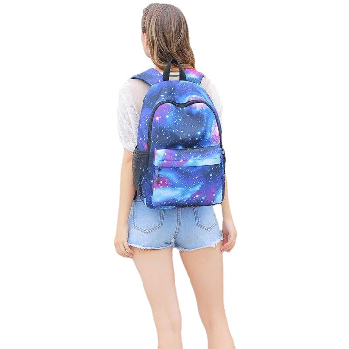 Women School Backpacks USB Charging Canvas Backpack Bags for Teenagers Boy Girls Large Capacity Travel Men Image 6