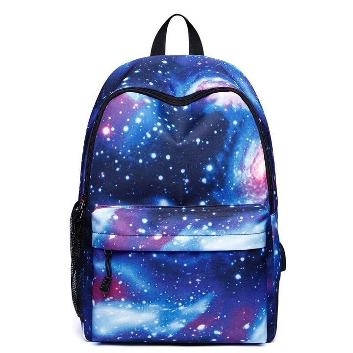 Women School Backpacks USB Charging Canvas Backpack Bags for Teenagers Boy Girls Large Capacity Travel Men Image 7