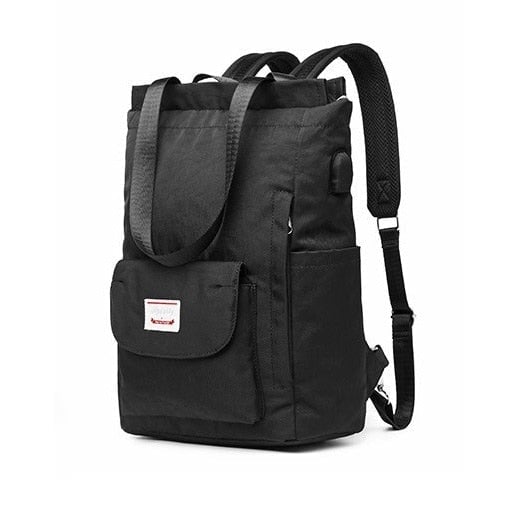 Women Shoulder Bag For Laptop Waterproof Oxford Cloth Notebook Backpack 15.6 Inch Girl Schoolbag Image 8