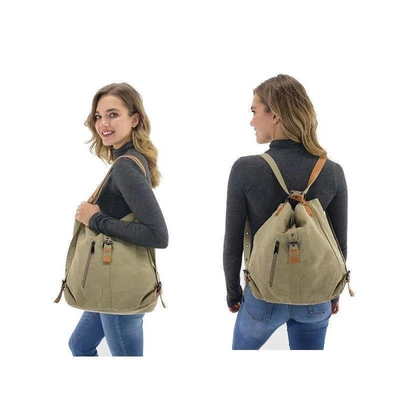 Women Shoulder Bags fine Multifunction Women Back Pack For Students School Travel Bags Large Capacity Image 1