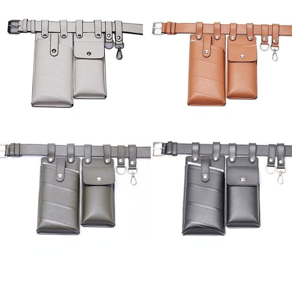 Women Waist Pack Leather Fanny Pack Luxury Women Belt Bag Crossbody Bags For Women Casual Chest Pack Female Purse Image 1