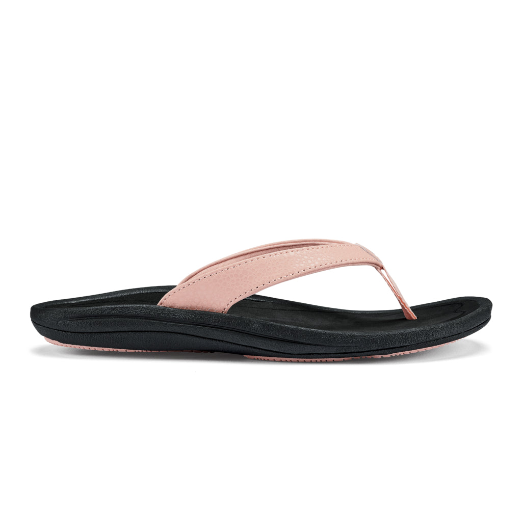 OluKai Womens Kulapa Kai Flip Petal Pink/Black - 20198-3P40 5 PETAL PINK / BLACK Image 1