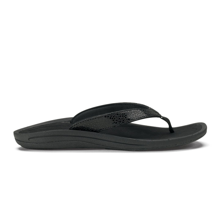 OluKai Womens Kulapa Kai Flip Black/Black - 20198-4040  Black / Black Image 1