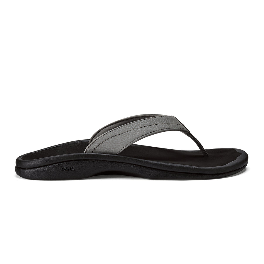 OluKai Womens Ohana Flip Charcoal/Onyx - 20110-26OX 5 Charcoal / Onyx Image 1