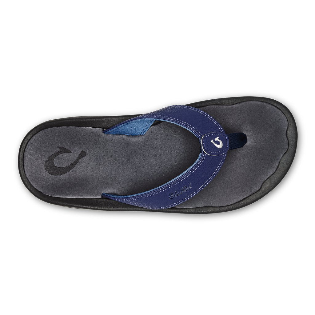 OluKai Mens Ohana Flip Pacifica/Dark Shadow - 10110-HF6C 7 Pacifica / Dk Shadow Image 3