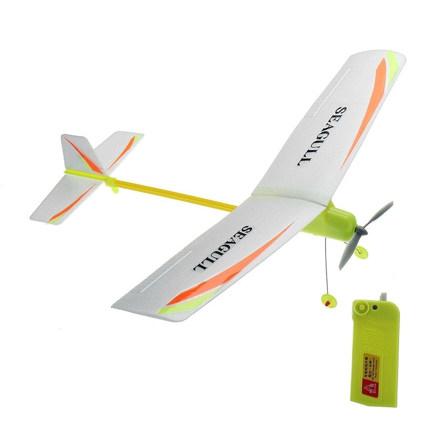 DIY Electricity Airplane Plane Toy Aircraft asy Assembly Gift Image 1