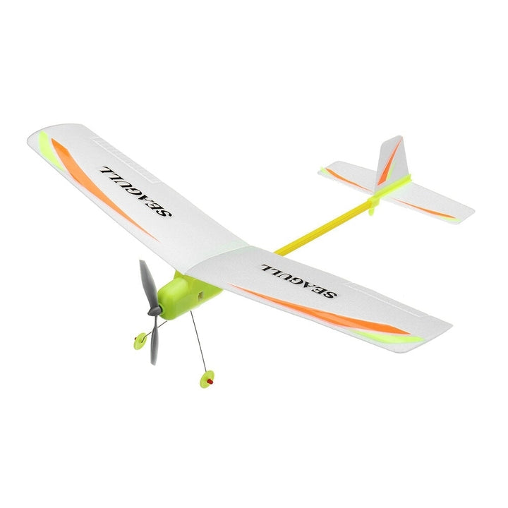 DIY Electricity Airplane Plane Toy Aircraft asy Assembly Gift Image 2