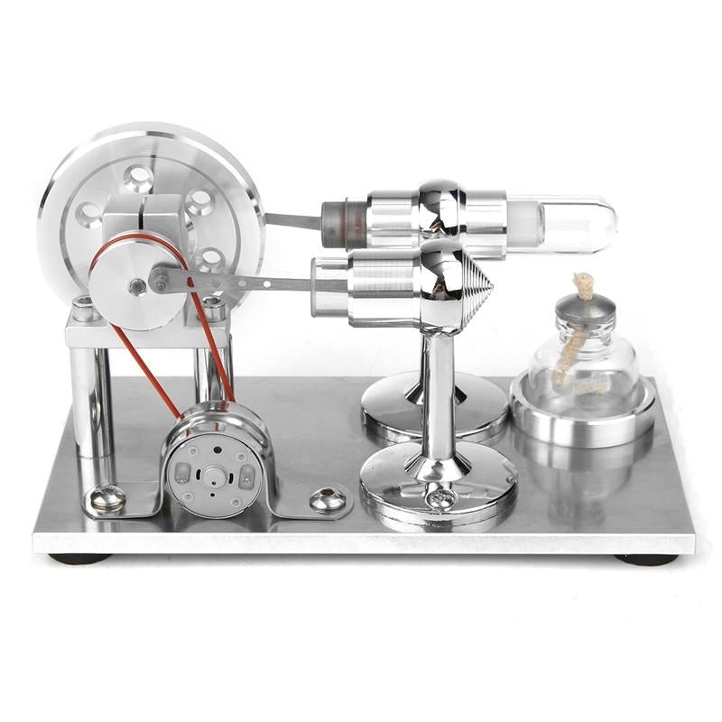 Hot Air Stirling Engine Model Electricity Power Generator Motor Toy Kits Gift Image 1
