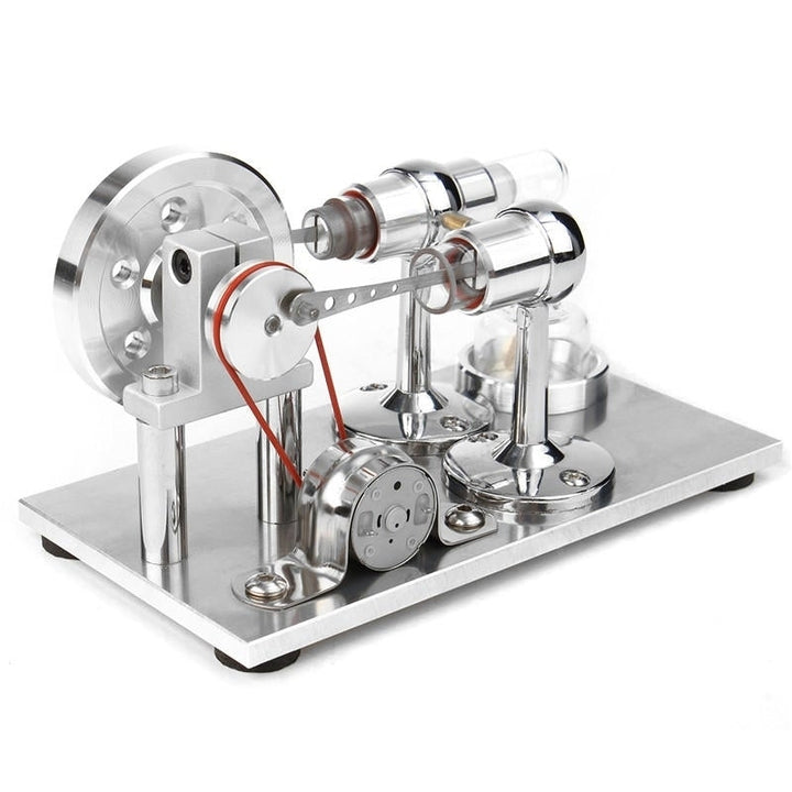 Hot Air Stirling Engine Model Electricity Power Generator Motor Toy Kits Gift Image 2