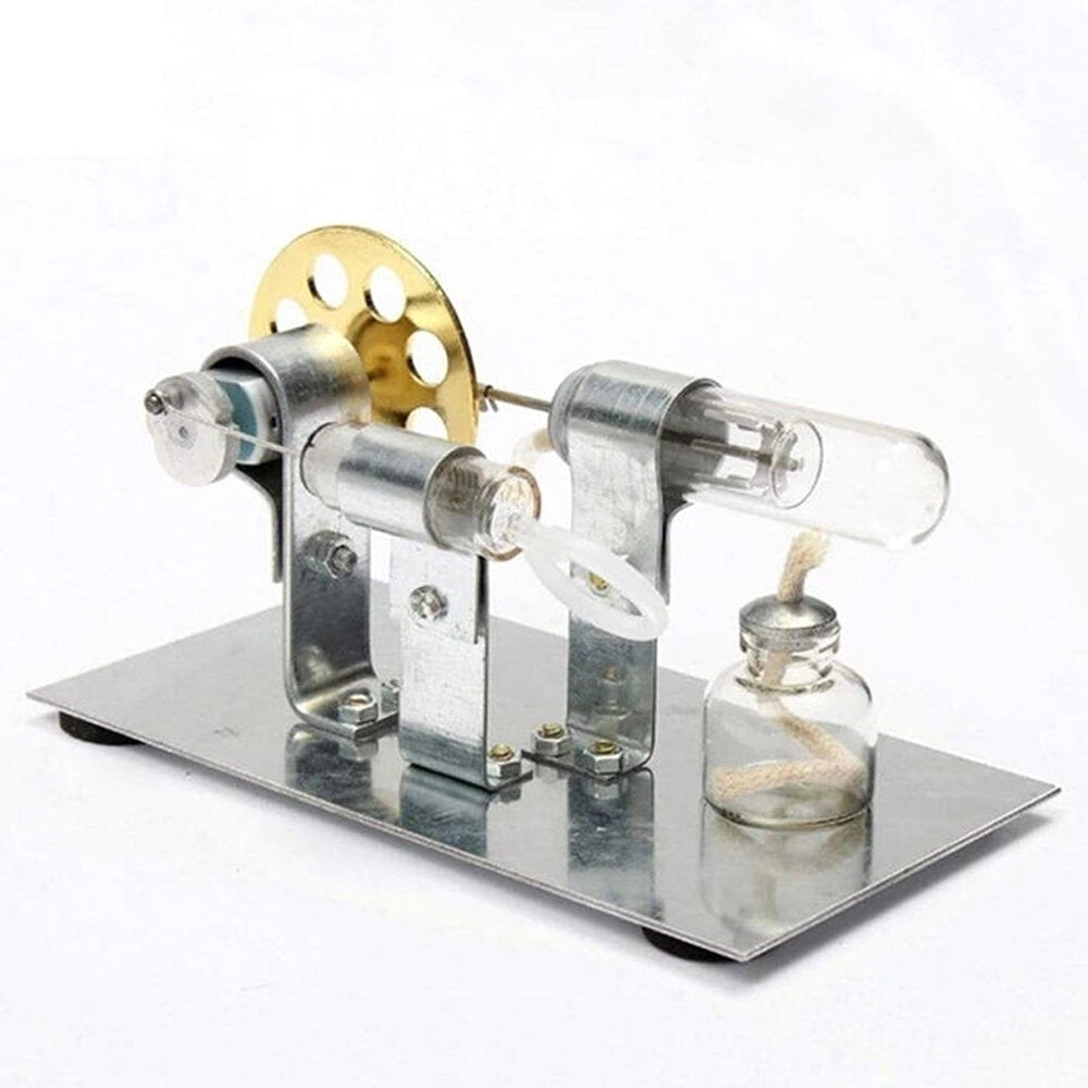 Stirling Engine Kit Motor Model DIY Educational Steam Power Toy Electricity Learning Model Image 1