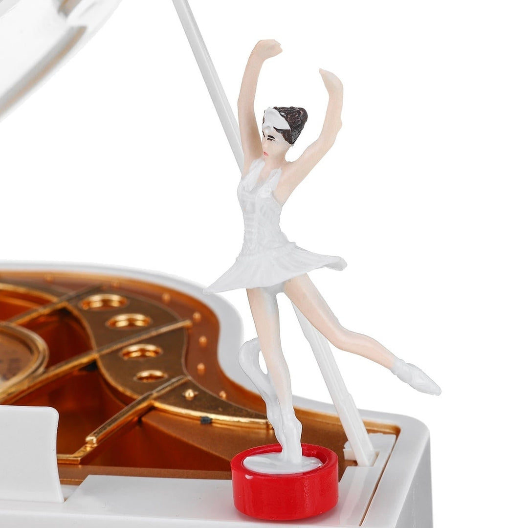 Vintage Ballerina Girl Dancing On The Piano Music Box Christmas Gift Valentines Day Home Decoration Image 8