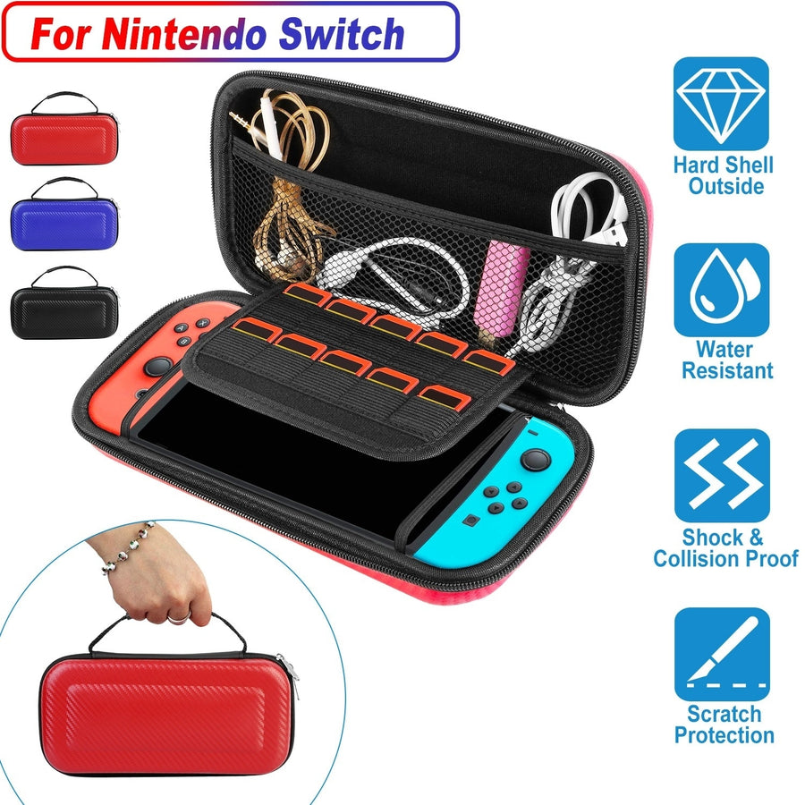 Portable Carry Case for Nintendo Switch Console Protective Hard EVA Case Shell Pouch Image 1