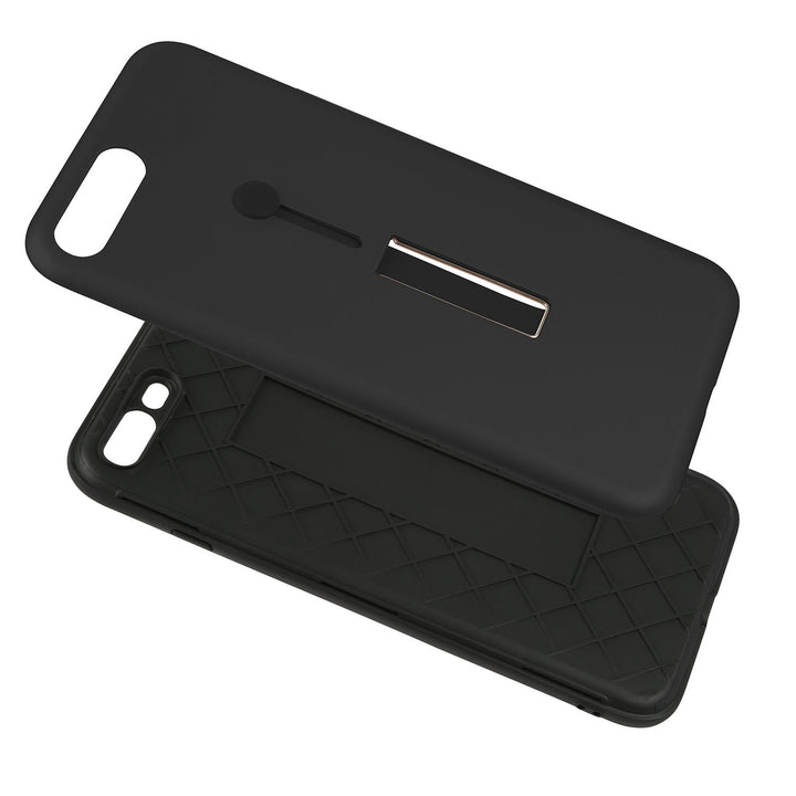 Rugged Slim Snap On iPhone 8 Plus Case with Stand Image 4